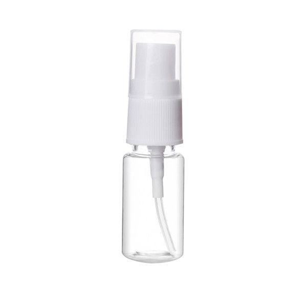10ml Sprühflasche | weiß/durchsichtig | leere kleine Sprayflasche für Flüssigkeiten